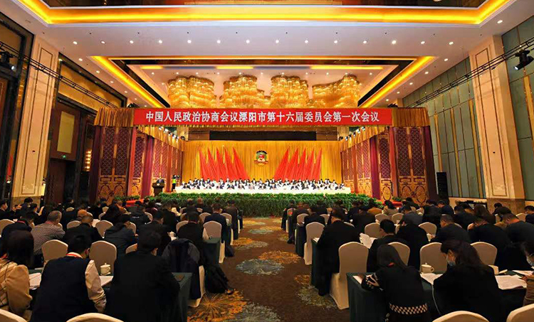 Ang pangulo ng FDSP, si G. Chen Zhiliang, ay dumalo sa unang pulong ng ika-16 na komite ng Liyang Political Consultative Conference (图1)