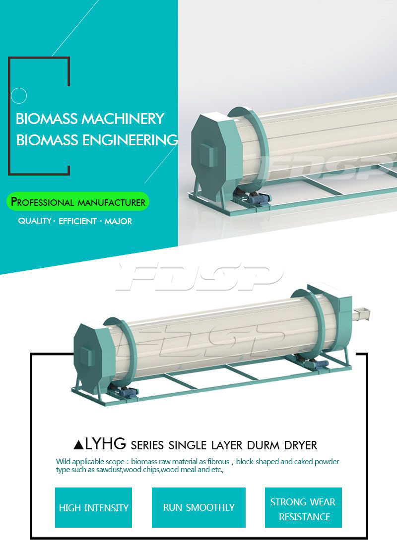 LYHG Series Single Layer Drum Dryer