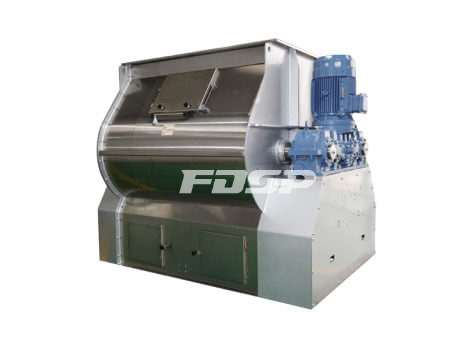 SHSJz series hindi kinakalawang na asero double shaft mataas na kahusayan panghalo