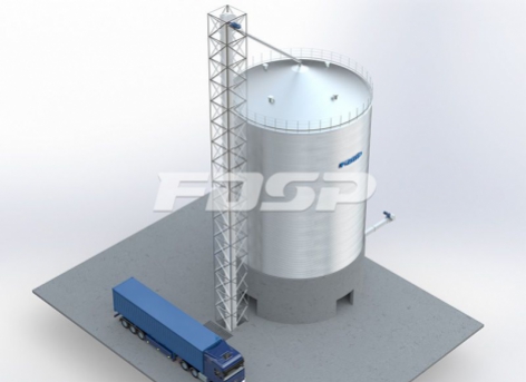 Industriya ng paggawa ng serbesa 1-1500T proyekto ng sorghum silo